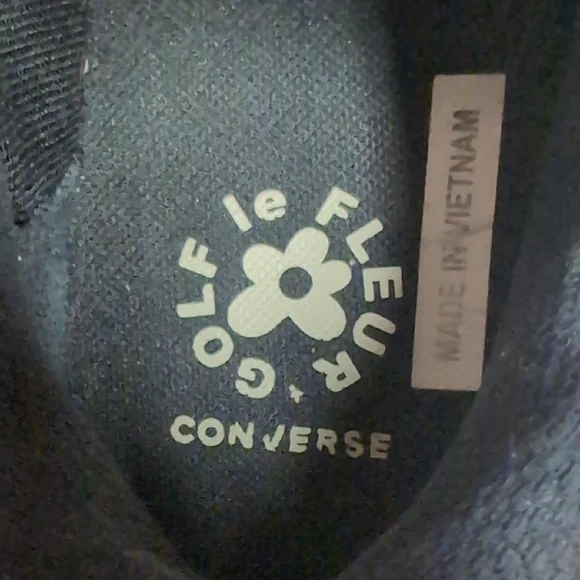 Converse x Golf Le Fleur Black Special Edition Sneakers - Picture 4 of 10